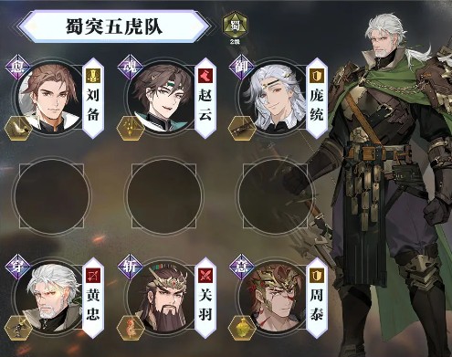 《三国志幻想大陆2：枭之歌》单队热门阵容推荐(图2)