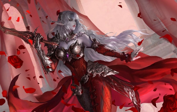 新天堂2推出女性黑暗精灵限定职业血蔷薇 新职业现身(图2)