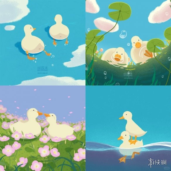 第十届渲染大赛作品抄袭，两只鸭子三次踏入同一条河(图1)