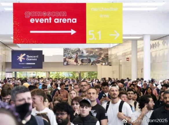 2025科隆游戏展创纪录：开幕夜直播中国观众占比过半(图1)