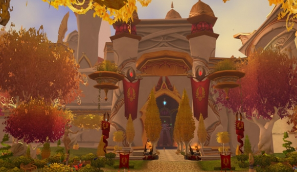 魔兽世界永歌森林地图位置介绍3