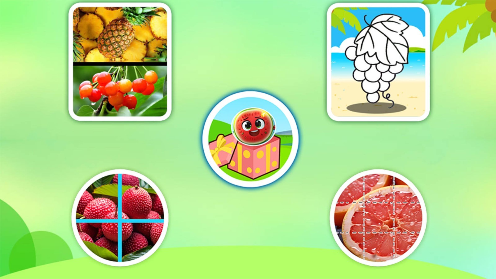 
儿童益智切水果