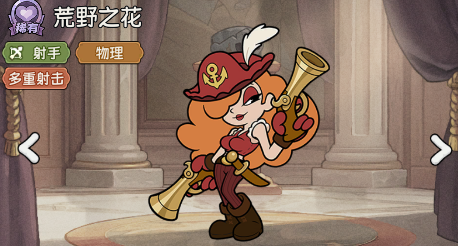 《冒险之星》稀有英雄荒野之花图鉴