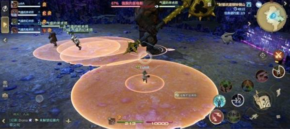 最终幻想14水晶世界强腕的居格斯打法攻略3