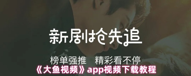 《大鱼视频》app视频下载教程
