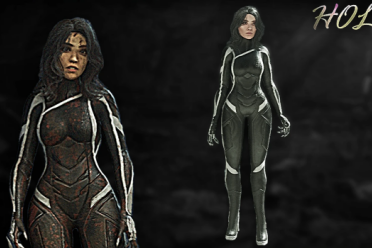 《光与影》黑猫战衣MOD：夜光瞳纹+攀爬爪痕特效