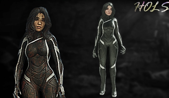 《光与影》黑猫战衣MOD：夜光瞳纹+攀爬爪痕特效(图1)