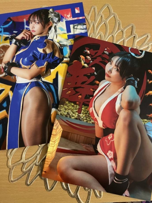 博主分享《街头霸王》春丽COS：大雷肉腿诱惑力拉满！(图4)