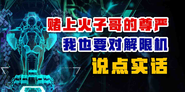 赌上火子哥的尊严，我也要对《解限机》说点实话