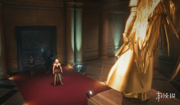 《FF7重生》萨菲罗斯雕像MOD！1:1还原毁灭之神降临特效(图2)