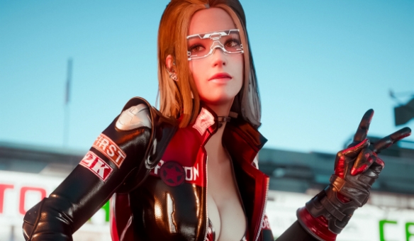 《赛博朋克2077》赛车手服装MOD：荧光涂装+氮气尾焰特效(图7)