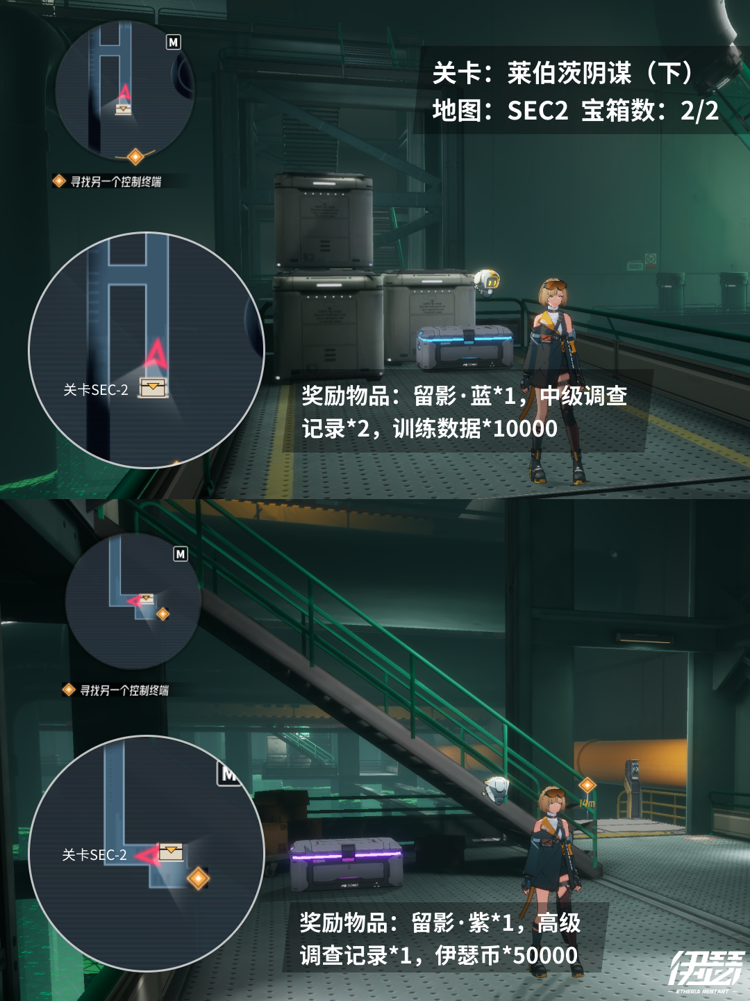 伊瑟莱伯茨阴谋宝箱位置与奖励攻略