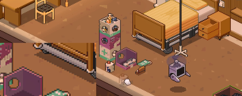 《呓语小镇》医院百分百收纳教程分享