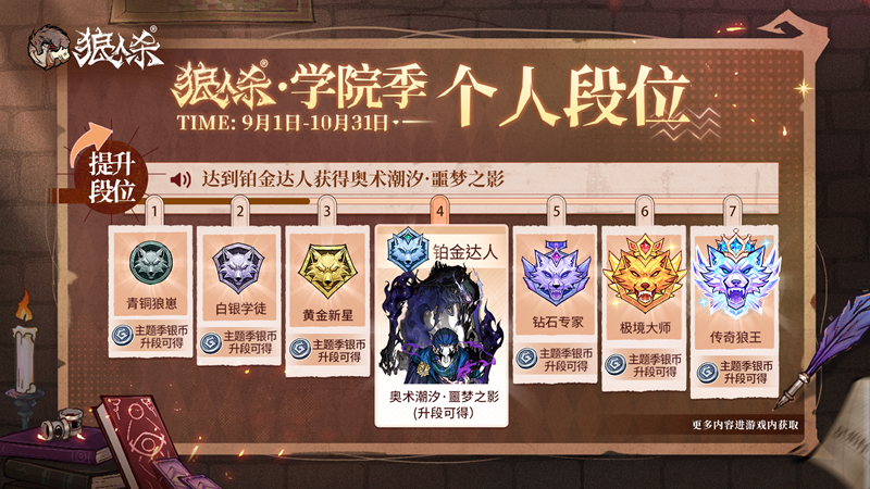 万塔齐鸣，奥术再启！狼人杀主题季学院季正式登场