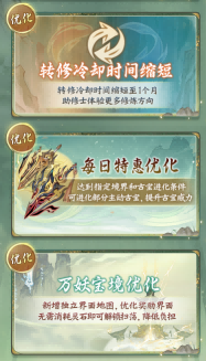 过往幻化返场、转修冷却缩短…《一念逍遥》9月更新计划速览！