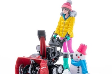 《Shunya绘制角色》PLAMAX MF-62 联手小型除雪机