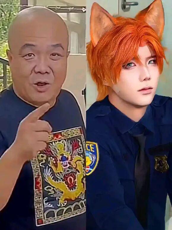 这不是cos圈，这是画皮圈！给刀哥也吃上颜值饭了属于是。(图8)