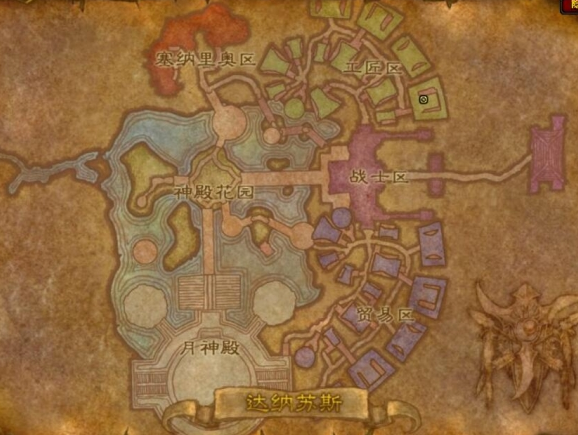 魔兽世界达纳苏斯战袍购买位置介绍2