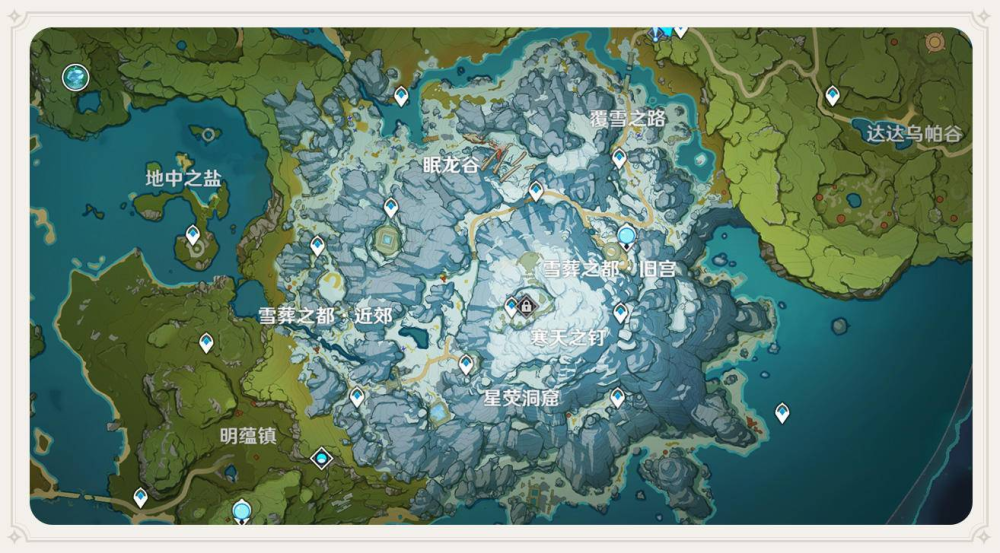 原神雪山秘境怎么开启