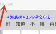 《海底捞》发布评论方法