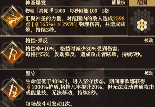 《地下城堡4：骑士与破碎编年史》初光之盾天赋加点攻略(图3)