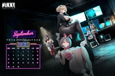 《胜利女神：妮姬》「特务兔女郎」与「花漾兔女郎」