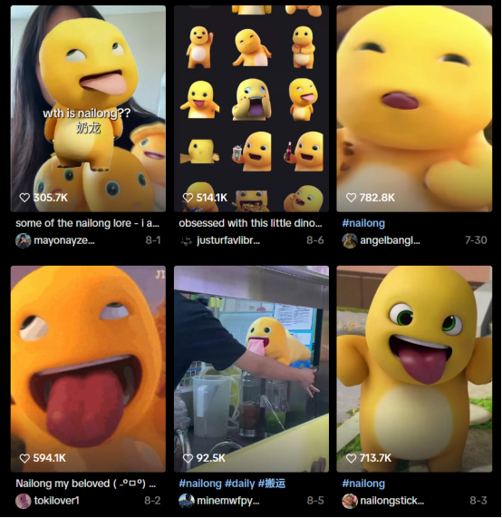 先别管钟馗了，奶龙已经在外网先一步文化输出了(图3)