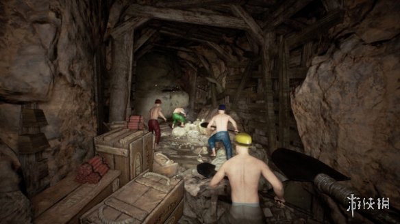 《Keep Digging》简单操作的多人联机整蛊挖掘游戏！(图1)