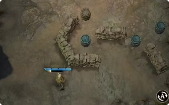 《地下城堡4：骑士与破碎编年史》猩红圣堂位置一览(图4)