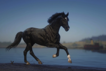 《荒野大镖客2》达雷舒里马种MOD！鬃毛流光特效+传说级耐力