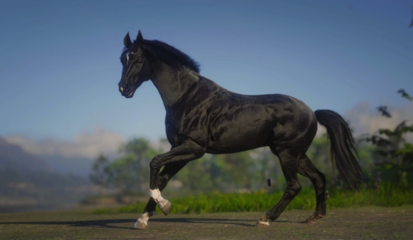 《荒野大镖客2》达雷舒里马种MOD！鬃毛流光特效+传说级耐力(图2)