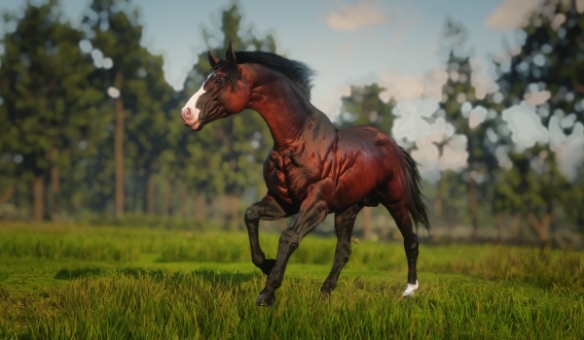 《荒野大镖客2》达雷舒里马种MOD！鬃毛流光特效+传说级耐力(图3)