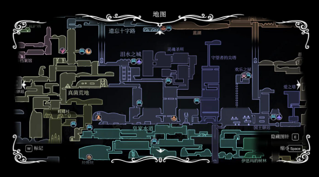 空洞骑士丝之歌地图数量介绍