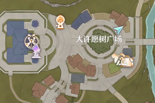 《无限暖暖》大世界家园家具图纸位置