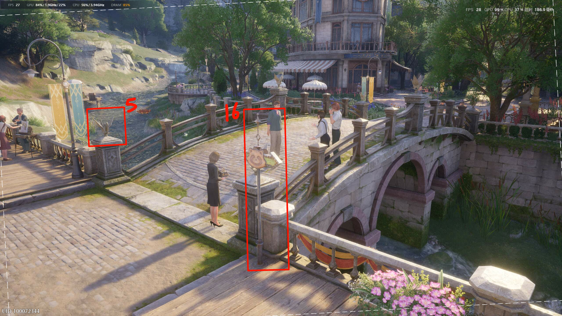 《无限暖暖》大世界家园家具图纸位置