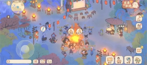 桃源深处有人家篝火晚会玩法攻略