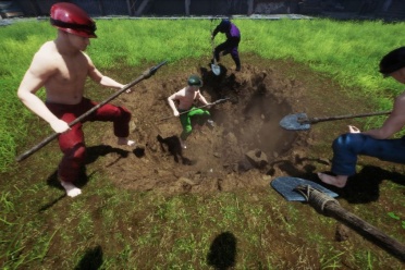 多人合作挖掘寻宝游戏《继续挖掘》公布Steam上线