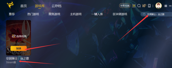 《空洞骑士：丝之歌》游戏进不去用什么加速器好，免费加速器推荐