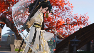 天刀手游全新门派【万象】五连招式揭秘，秋日银杏外观细节首曝！