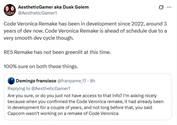 曝《生化：维罗妮卡》重制版已开发三年！正超预期推进(图2)