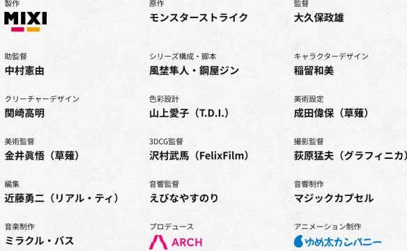 动画《怪物弹珠：Deadverse Reloaded》制作阵容公开(图2)