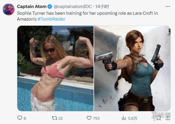 《古墓丽影》真人选角引热议：这身肌肉适配劳拉吗？(图6)