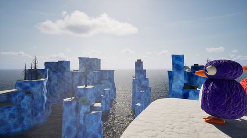 化身企鹅南极上搭建桥梁 独立游戏《连接》Steam上线(图3)