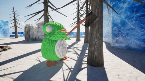 化身企鹅南极上搭建桥梁 独立游戏《连接》Steam上线(图4)