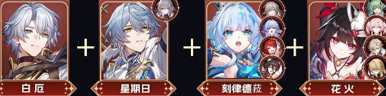 崩坏星穹铁道主观叙事满分阵容搭配推荐2