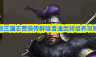 新三国志曹操传群雄普通武将培养攻略