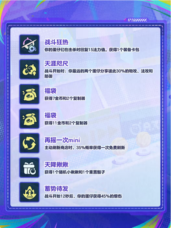 《蛋仔派对》蛋仔碰碰棋新增卡牌一览(图8)