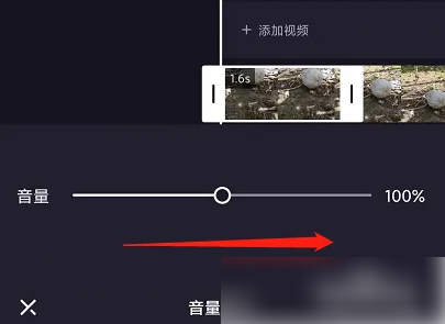 《度加剪辑》音量控制拍摄方法(图4)