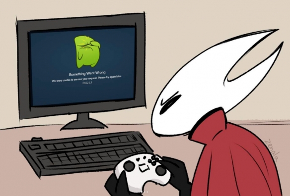 《空洞骑士：丝之歌》发售火爆却环国区好评？(图2)