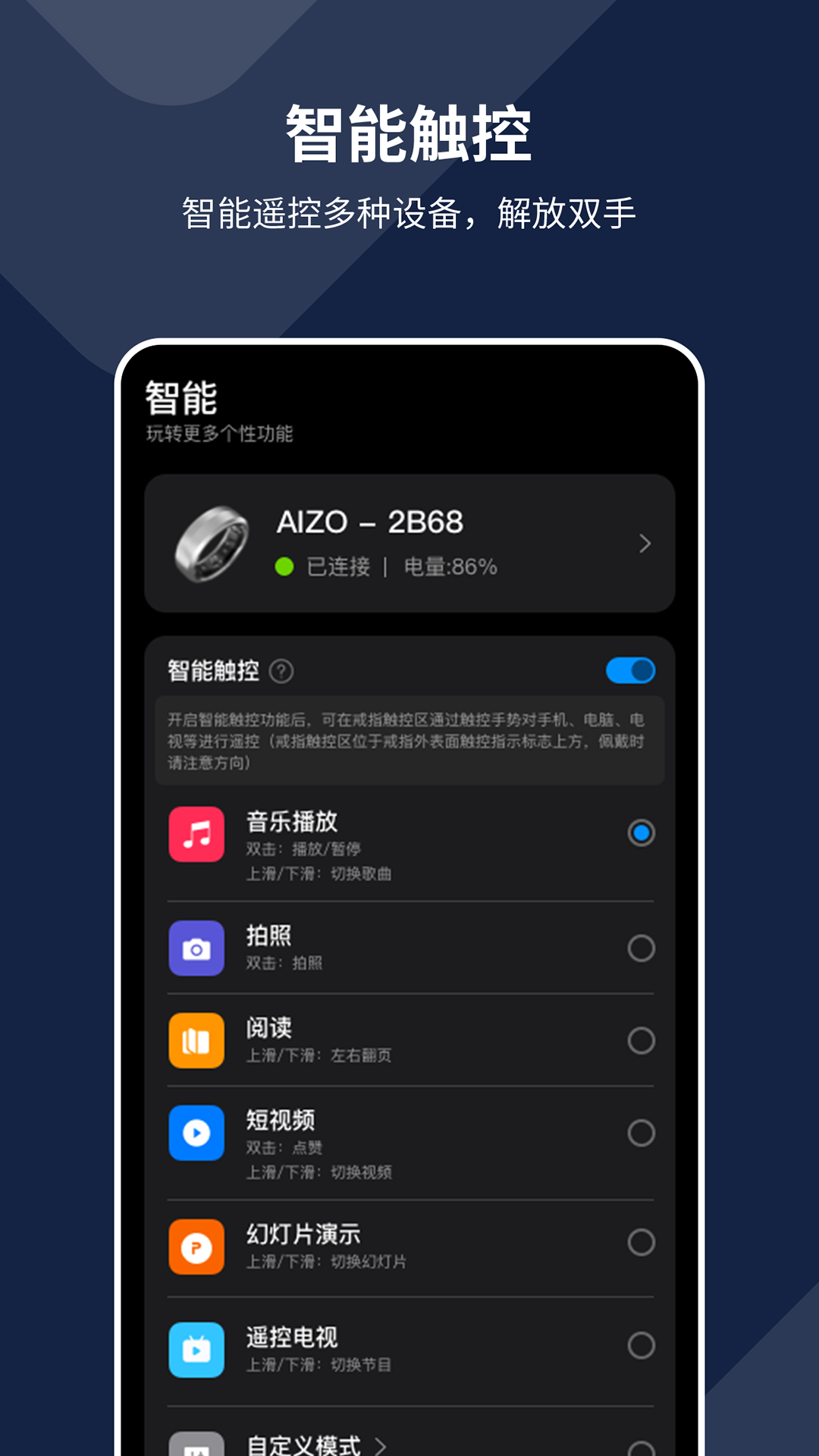 
AIZO RING app